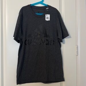 NWT - Adidas Amplifier Tee - Small - Dark Gray